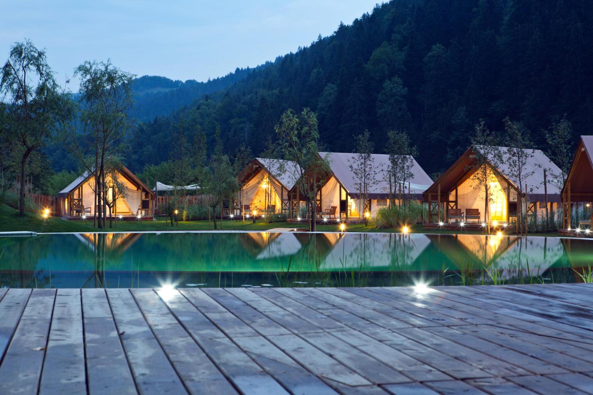 Herbal Glamping Resort Ljubno Екстериор снимка