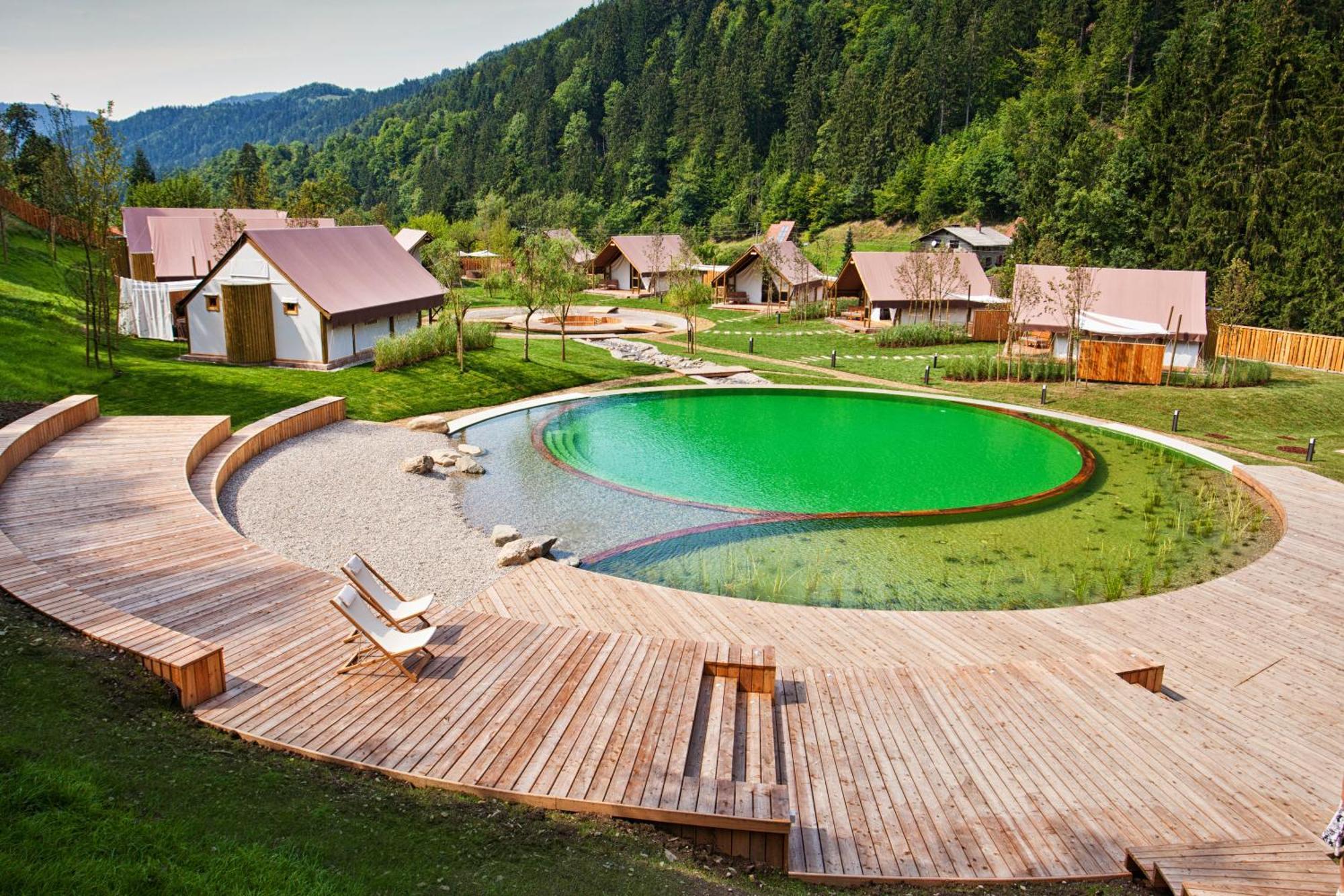 Herbal Glamping Resort Ljubno Екстериор снимка